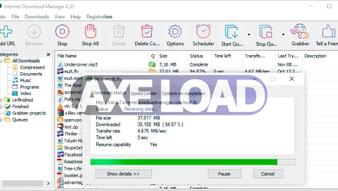 axeload